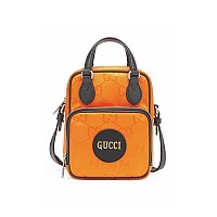 [스페셜오더]GUCCI-625576 1000 구찌 블랙 에코 GG 나일론 오프 더 그리드 지퍼 어라운드 지갑