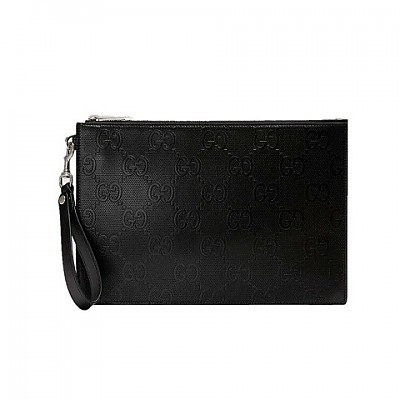 [스페셜오더]GUCCI-658579 1000 구찌 블랙 GG 엠보스 백팩