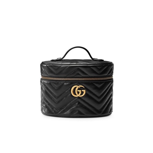 [스페셜오더]GUCCI-611004 1000 구찌 블랙 GG 마몽 코스메틱 케이스