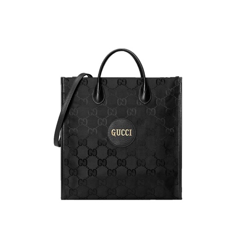 [스페셜오더]GUCCI-630355 1000 구찌 블랙 GG 에코 오프 더 그리드 롱 토트백