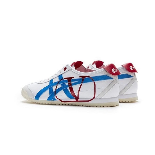 VALENTINO-UY0S0 발렌티노 화이트 ONITSUKA TIGER 콜라보레이션 스니커즈