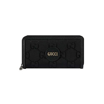 [스페셜오더]GUCCI-625576 1000 구찌 블랙 에코 GG 나일론 오프 더 그리드 지퍼 어라운드 지갑