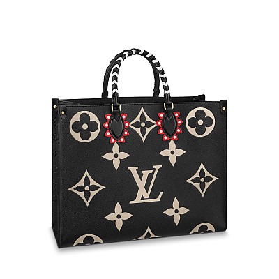 [스페셜오더]LOUIS VUITTON-M45359 루이비통 크림 카멜 모노그램 자이언트 LV 크래프티 온더고 GM