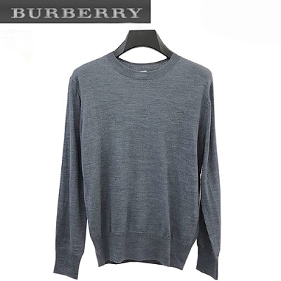 BURBERRY-08288 버버리 블랙 TB 로고 디테일 스웨터 남성용