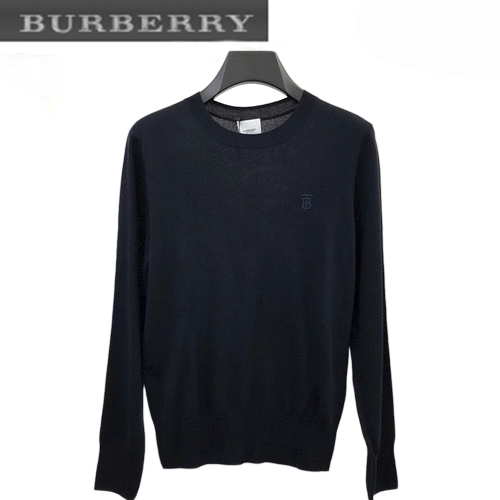 BURBERRY-08289 버버리 네이비 TB 로고 디테일 스웨터 남성용