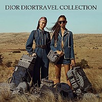 [스페셜오더]DIOR-M6100 디올 블루 오블리크 DIORTRAVEL 미니 트롤리 캐리어