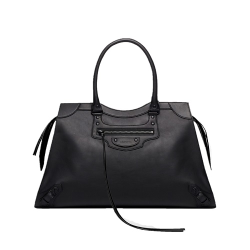 [스페셜오더]BALENCIAGA-63853111 발렌시아가 블랙 NEO CLASSIC 라지 탑 핸들 시티백