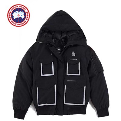 CANADA GOOSE-4071M 캐나다구스 X OVO 콜라보 오렌지 칠리왝 야광 파카 남여공용