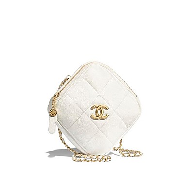 [스페셜오더]CHANEL-AS2201 샤넬 핑크 골드메탈 스몰 다이아몬드 백