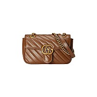 [스페셜오더]Gucci-‎446744 구찌 페일 그린 GG 마몽 미니 숄더백 22cm