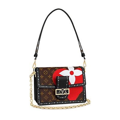 [스페셜오더]LOUIS VUITTON-M55821 루이비통 느와르 도핀 MM