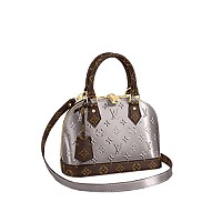 [스페셜오더]LOUIS VUITTON-M52481 루이비통 핑크 에삐 레더  스티커 장식 알마 BB