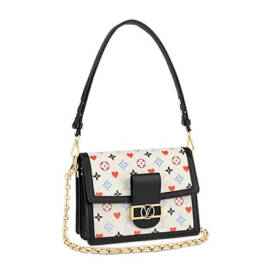 [스페셜오더]LOUIS VUITTON-M55821 루이비통 느와르 도핀 MM