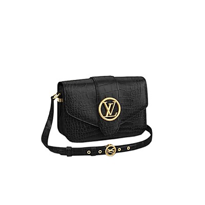 [스페셜오더]LOUIS VUITTON-M55948 루이비통 블랙 LV 퐁 뇌프 핸드백