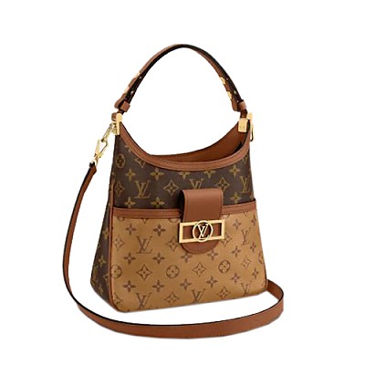 [스페셜오더]LOUIS VUITTON-M45195 루이비통 모노그램 리버스 호보 도핀 MM 핸드백