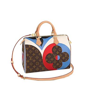 [스페셜오더]LOUIS VUITTON-M45123 루이비통 파스텔 모노그램 스피디 반둘리에 30