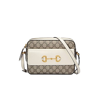 [스페셜오더]GUCCI-645454 8563 구찌 브라운 GG 수프림 홀스빗 1955 스몰 숄더백