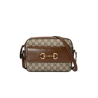 [스페셜오더]GUCCI-645454 9761 구찌 화이트 GG 수프림 홀스빗 1955 스몰 숄더백 #홍콩명품보물나라