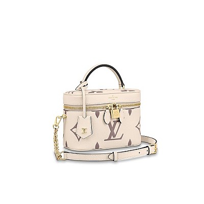 LOUIS VUITTON-M25219 루이비통 화이트 모노그램 램스킨 베니티 PM