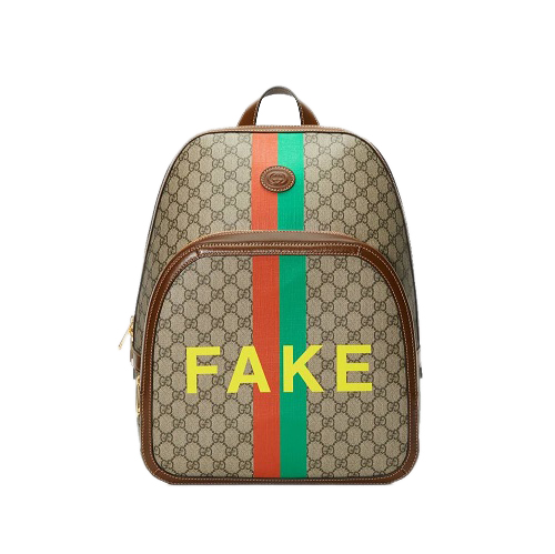 [스페셜오더]GUCCI-‎636654 8289 #홍콩명품구찌 GG 수프림 Fake/Not 페이크/낫 프린트 라지 토트백