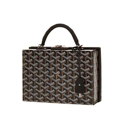 [스페셜오더]GOYARD-고야드 블랙&내추럴 Regina Trunk 레지나 트렁크 레플리카백