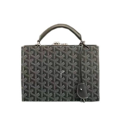 [스페셜오더]GOYARD-고야드 블랙&내추럴 Regina Trunk 레지나 트렁크 레플리카백