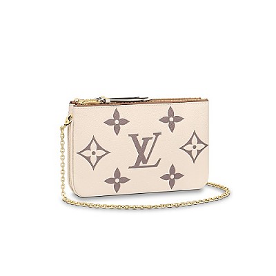 [스페셜오더]LOUIS VUITTON-N60460 루이비통 다미에 아주르 더블 집 포쉐트