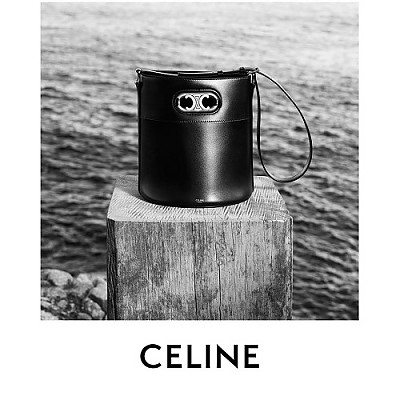 CELINE-191442 셀린느 탠 트리옹프 스몰 버킷 백 18cm