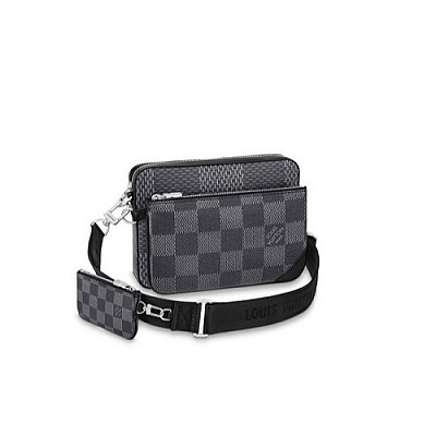 LOUIS VUITTON-M11592 루이비통 네이비 모노그램 그라디언트 트리오 메신저