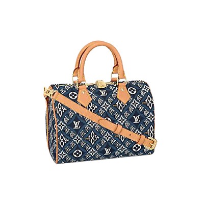 LOUIS VUITTON-M11264 루이비통 라군 블루 모노그램 타일 스피디 반둘리에 25