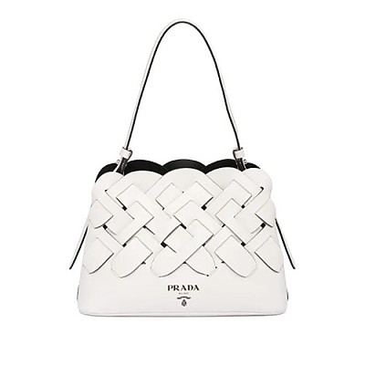 [스페셜오더]PRADA-1BA290 프라다 브라운 송아지 가죽 트레스 핸드백