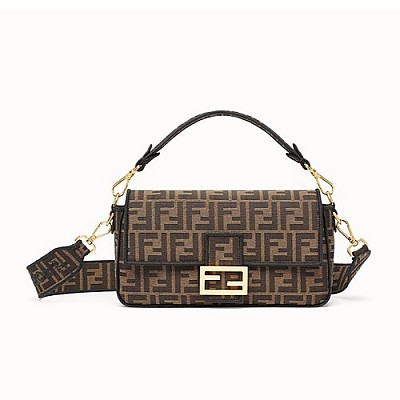 [스페셜오더]FENDI-8BR600 펜디 더블 F 파라킷 패션쇼 모티프 바게트백