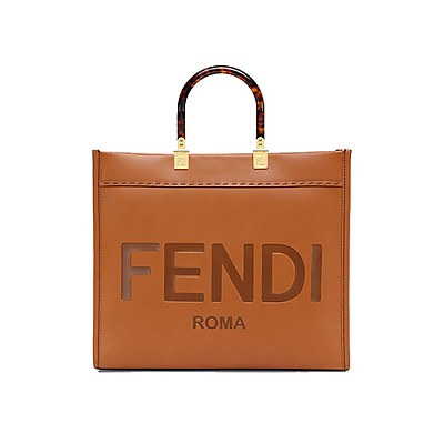 [스페셜오더]FENDI-8BH386 펜디 브라운 선샤인 미디엄 쇼퍼 백