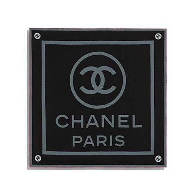 CHANEL-AA7248 샤넬 아이보리 실크 트윌 스퀘어 스카프