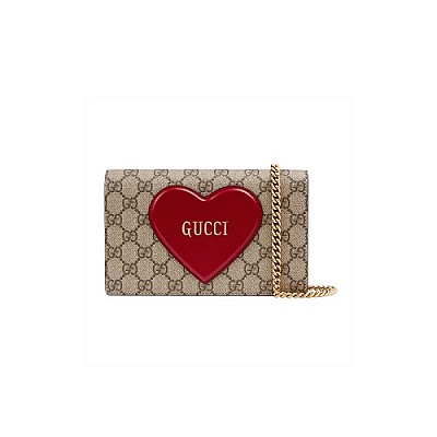 [스페셜오더]GUCCI-‎‎637048 8404 구찌 발렌타인데이 GG 수프림 미니 숄더백