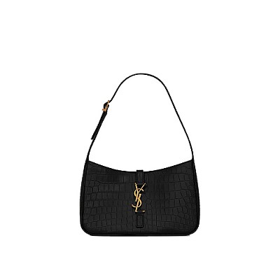 [스페셜오더]SAINT LAURENT-657228 생 로랑 브라운 골드 LE 5 À 7 스몰 호보 백