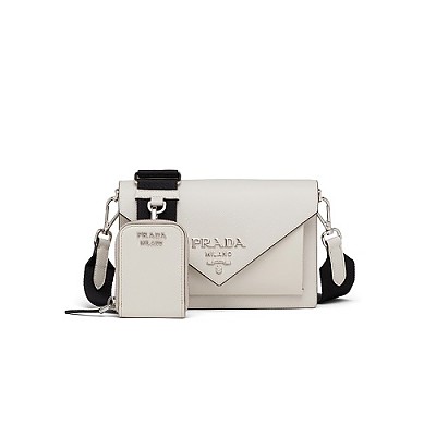 [스페셜오더]PRADA-1BP020 프라다 블루엣 모노크롬 미니 숄더백