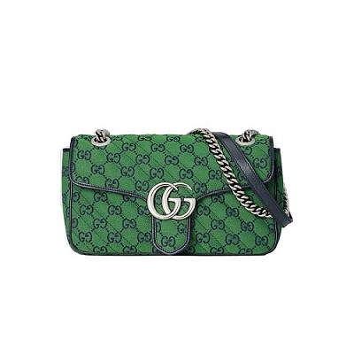 [스페셜오더]GUCCI-‎657581 3368 구찌 그린 GG 멀티컬러 파우치