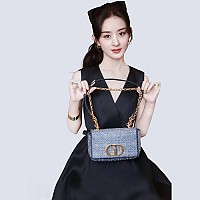 [스페셜오더]DIOR-M9241 크리스챤 디올 클라우드 블루 까나쥬 스티칭 CARO 카로 스몰 숄더백