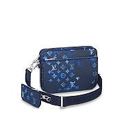 LOUIS VUITTON-M11592 루이비통 네이비 모노그램 그라디언트 트리오 메신저