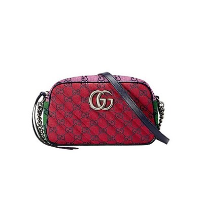 [스페셜오더]GUCCI-447632 6433 구찌 레드 GG 마몽 마틀라세 스몰 숄더백