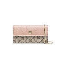 [스페셜오더]GUCCI-546585 6433 구찌 레드 GG 마몽 체인 월릿