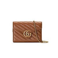 [스페셜오더]GUCCI-474575 1000 구찌 GG 마몽 블랙 마틀라세 미니백