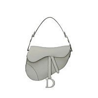 [스페셜오더]DIOR-디올 베이지 멀티 컬러 나비/반다나 자수 Saddle 백 25cm