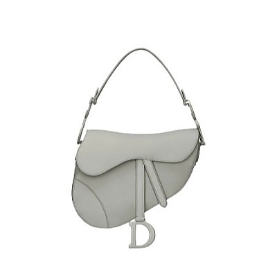 [스페셜오더]DIOR-디올 베이지 멀티 컬러 나비/반다나 자수 Saddle 백 25cm