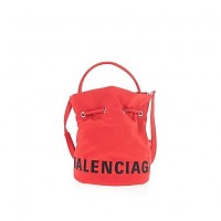 [스페셜오더]BALENCIAGA-619458 발렌시아가 블랙 WHEEL XS 드로스트링 스몰 버킷백