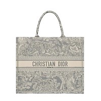 [스페셜오더]DIOR-M1286ZT 크리스찬 디올 블루 멀티 컬러 Tie & Dior 자수 BOOK TOTE 백