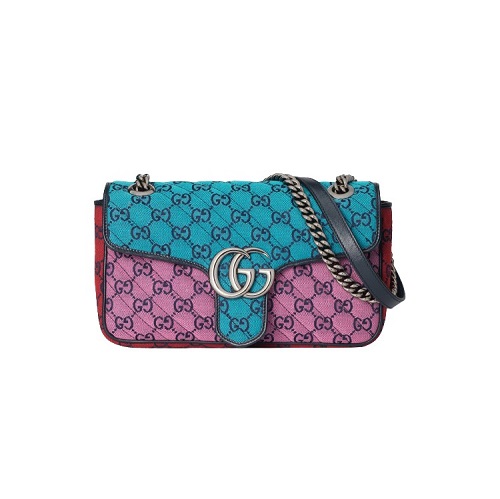 [스페셜오더]GUCCI-443497 4165 구찌 GG 마몽 GG 멀티컬러 스몰 숄더백