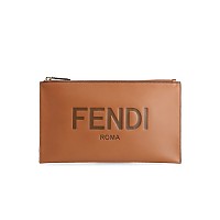 [스페셜오더]FENDI-8N0178 펜디 그레이 엘라프 라지 플랫 파우치