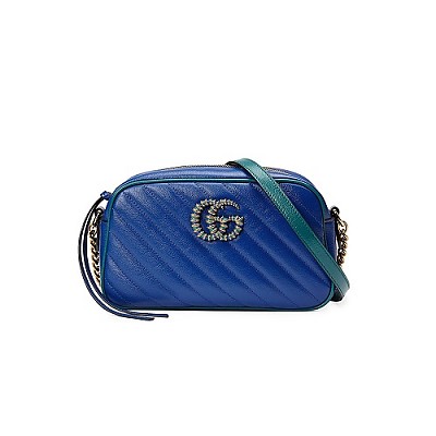 [스페셜오더]GUCCI-447632 5283 구찌 핑크 멀티컬러 GG 마몽 멀티컬러 스몰 숄더백